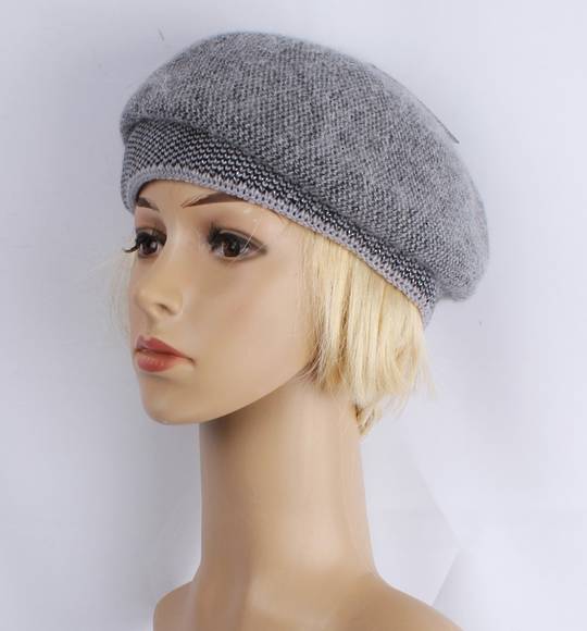 Head Start warm tweed angora beret grey STYLE : HS/5056GRY